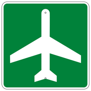 I-5 Airport Sign