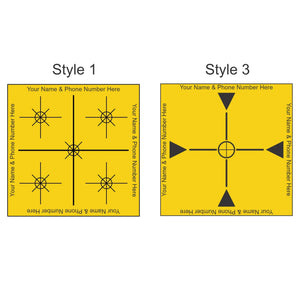Target Set Survey Surveying Signs - Self Adhesive Laser Survey Targets – Evangeline ...
