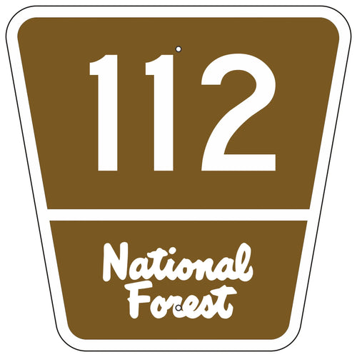 M1-7 Forest Route (1, 2, or 3 Digits) Sign