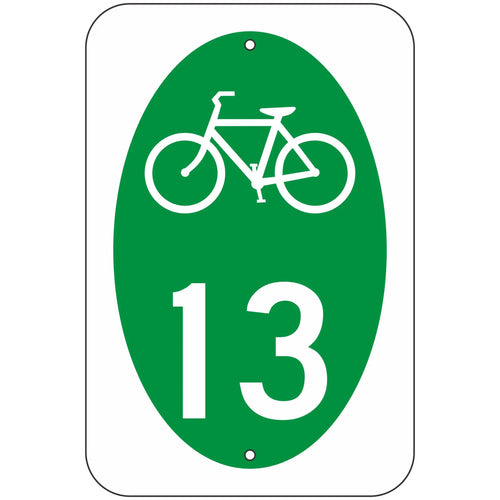 M1-8 Bicycle Route Sign