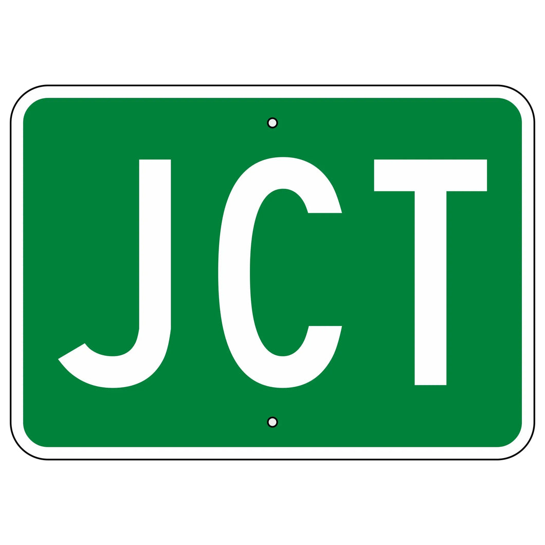 M2-1 Junction (Bicycle or Business Route) Sign