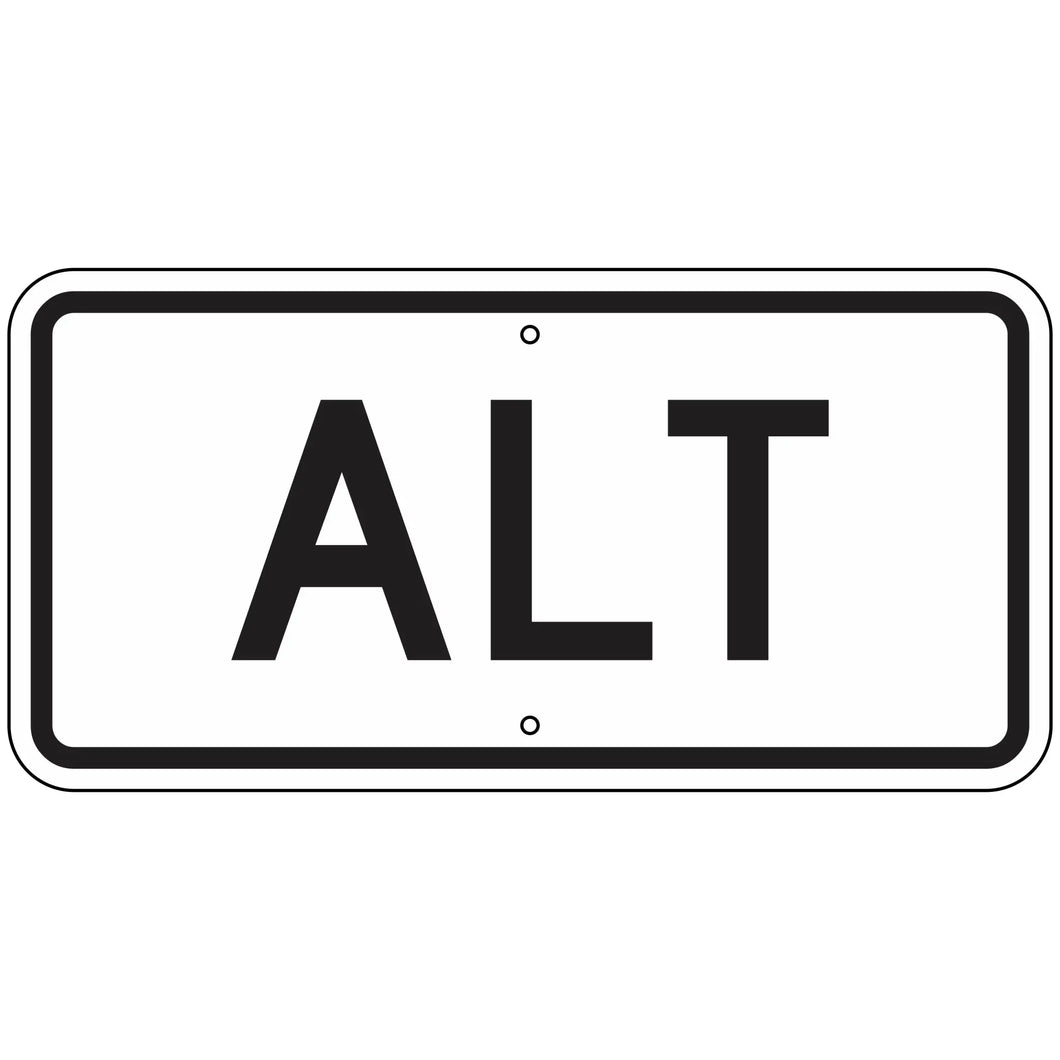 M4-1A Alternate Sign