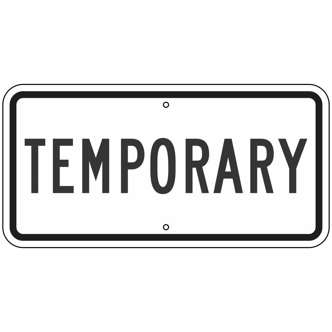 M4-7 Temporary Sign