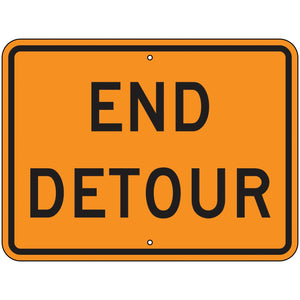 M4-8A End Detour Sign