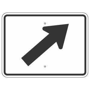 M6-2R Directional Arrow Diagonal Right Sign
