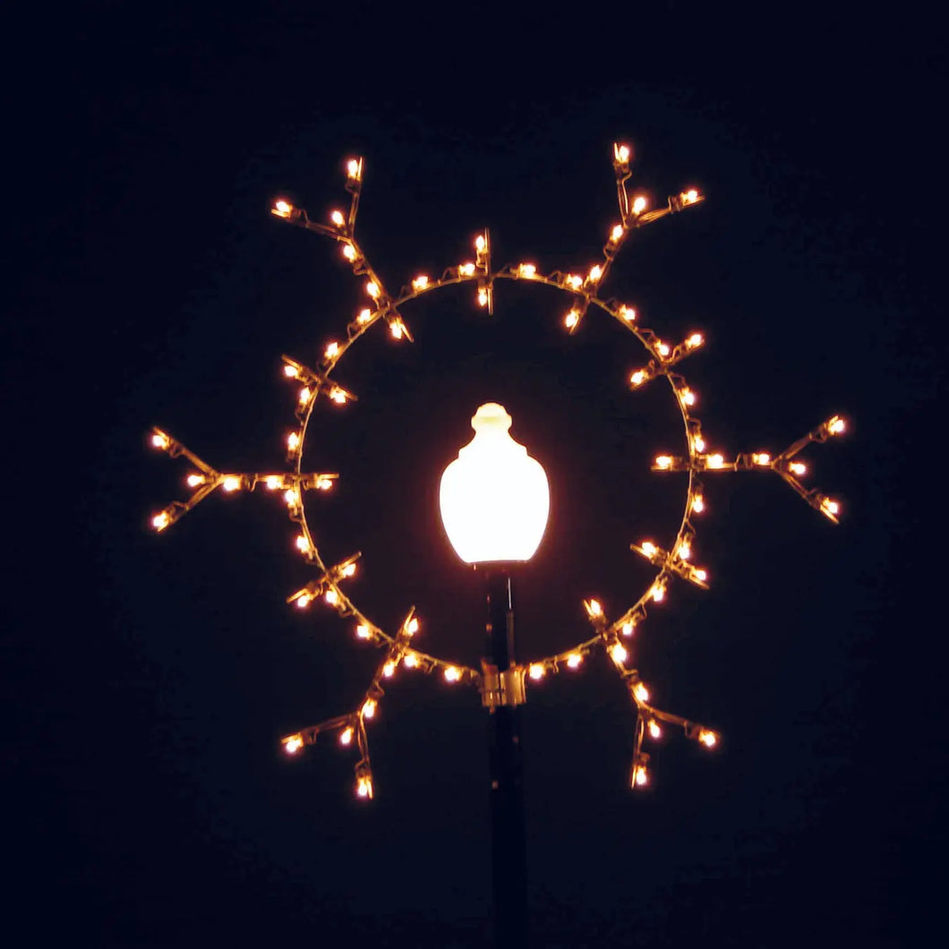 6' Snowflake - Lamp Post Decoration