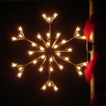 Load image into Gallery viewer, PMSFS3 3&#39; Snowflake - Lighted Pole Mount Decoration