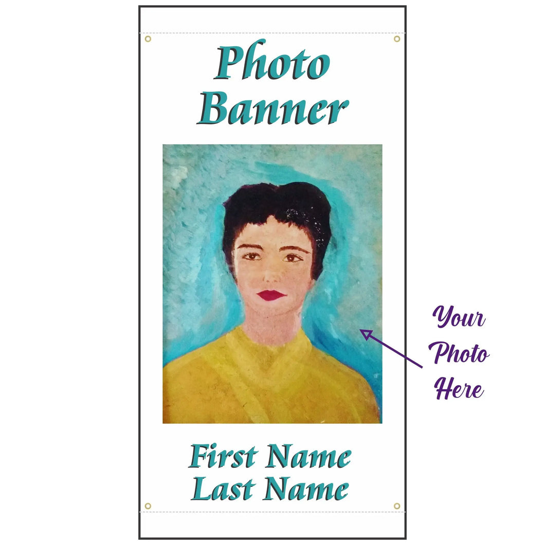 Personalized Photo - Pole Pocket Banner