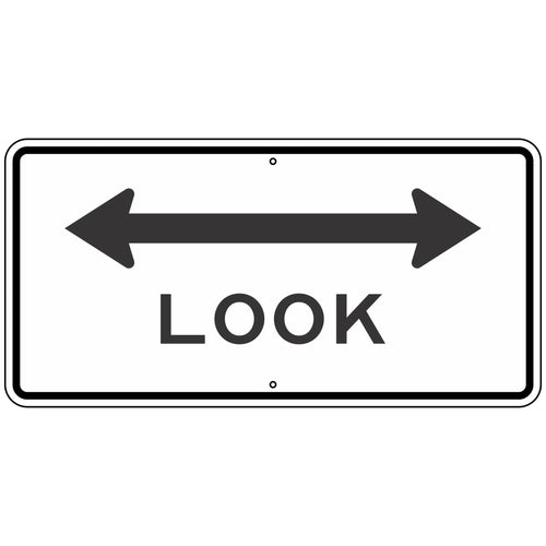 R15-8 Look Sign