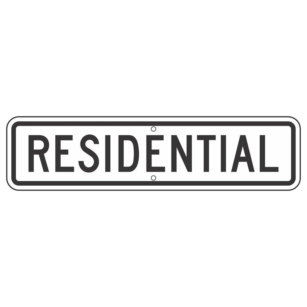R2-5CP Residential Sign 24