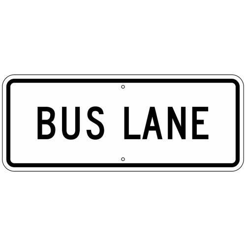 R3-5GP Bus Lane Sign 30