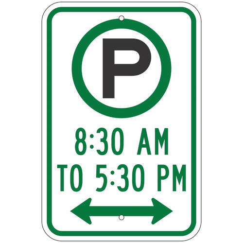 R7-23D Pay Parking Sign 12