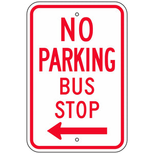 R7-7L No Parking Bus Stop Sign