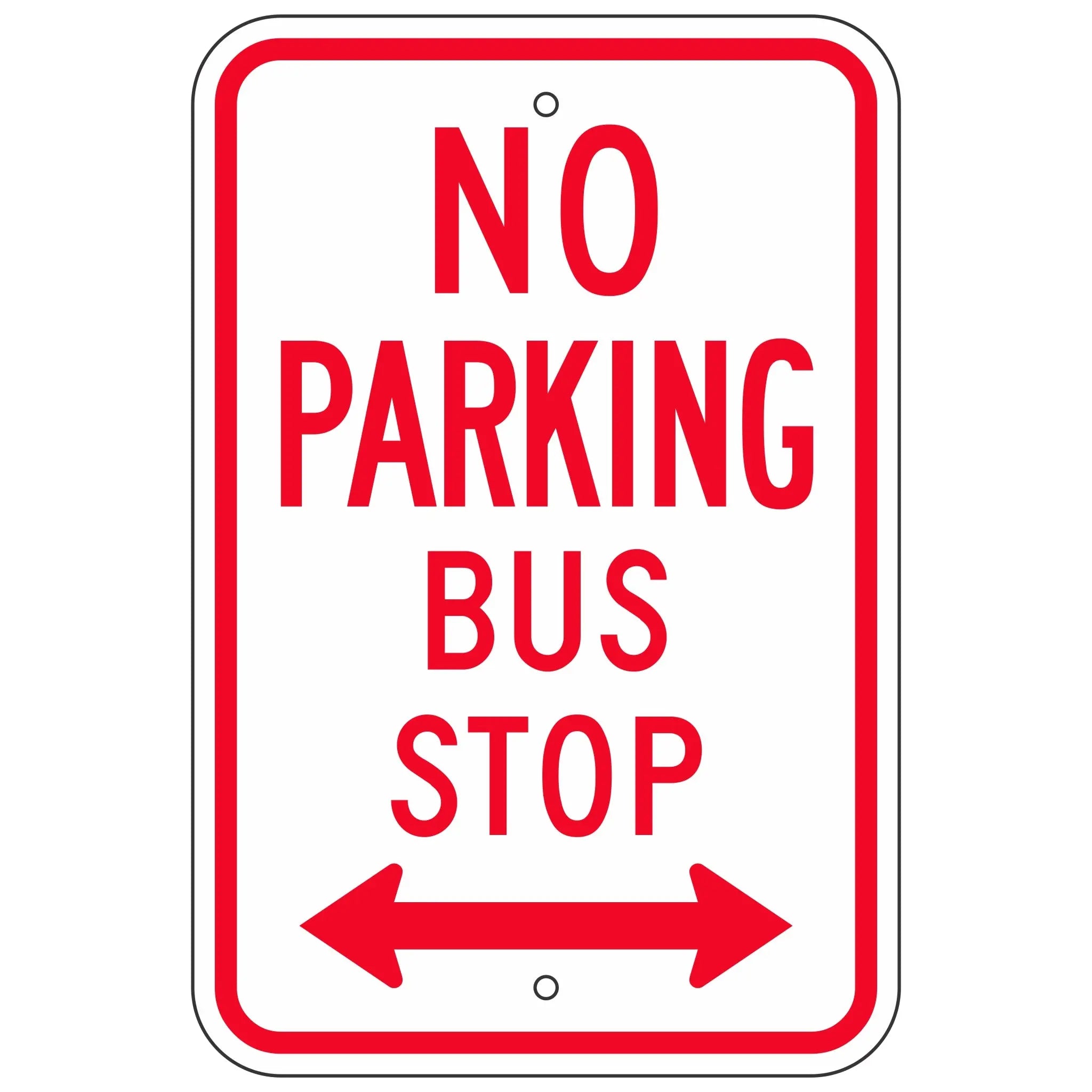 NO PARKING BETWEEN SIGNS Sign R7-12 - Standard Traffic Signs