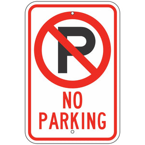 R7-230 No Parking Sign 12"X18"