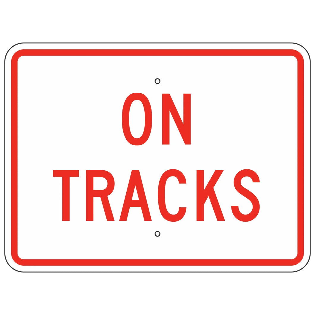 R8-3EP On Tracks Sign 12
