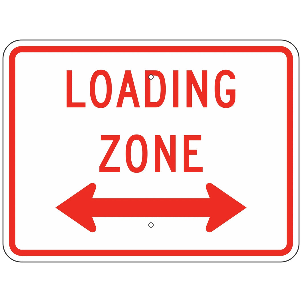 R8-3GP Loading Zone Sign