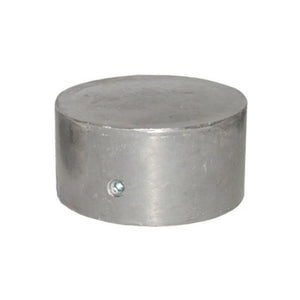 Flat Post Cap for 3" OD Round Post