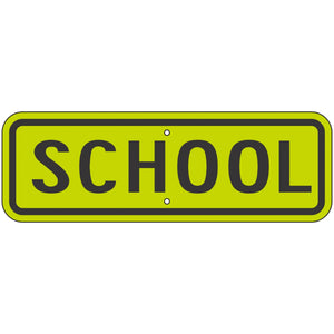 S4-3P School Sign