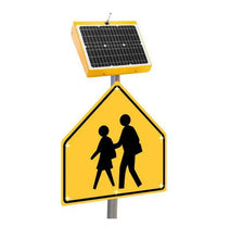 Load image into Gallery viewer, LED-Embedded, School Zone Warning Sign | SZ-5800