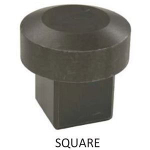 Square Post Drive Cap - 1-3/4" to 2-1/2" Post