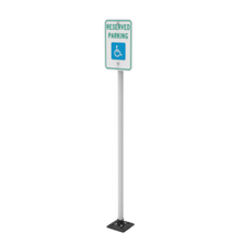 Load image into Gallery viewer, Impact Recovery Plastic Sign Post 2 ⅜&quot; OD