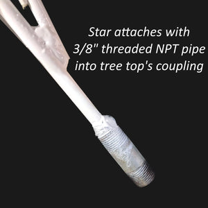 36" Garland Starburst Tree Topper