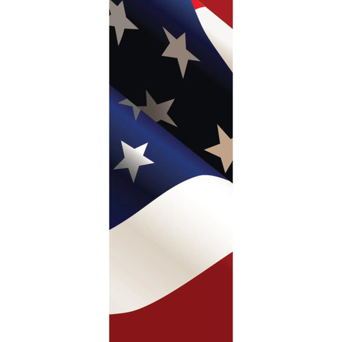 USA-009 USA Patriotic Pole Banner