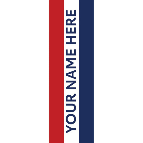 USA-011 USA Patriotic Pole Banner