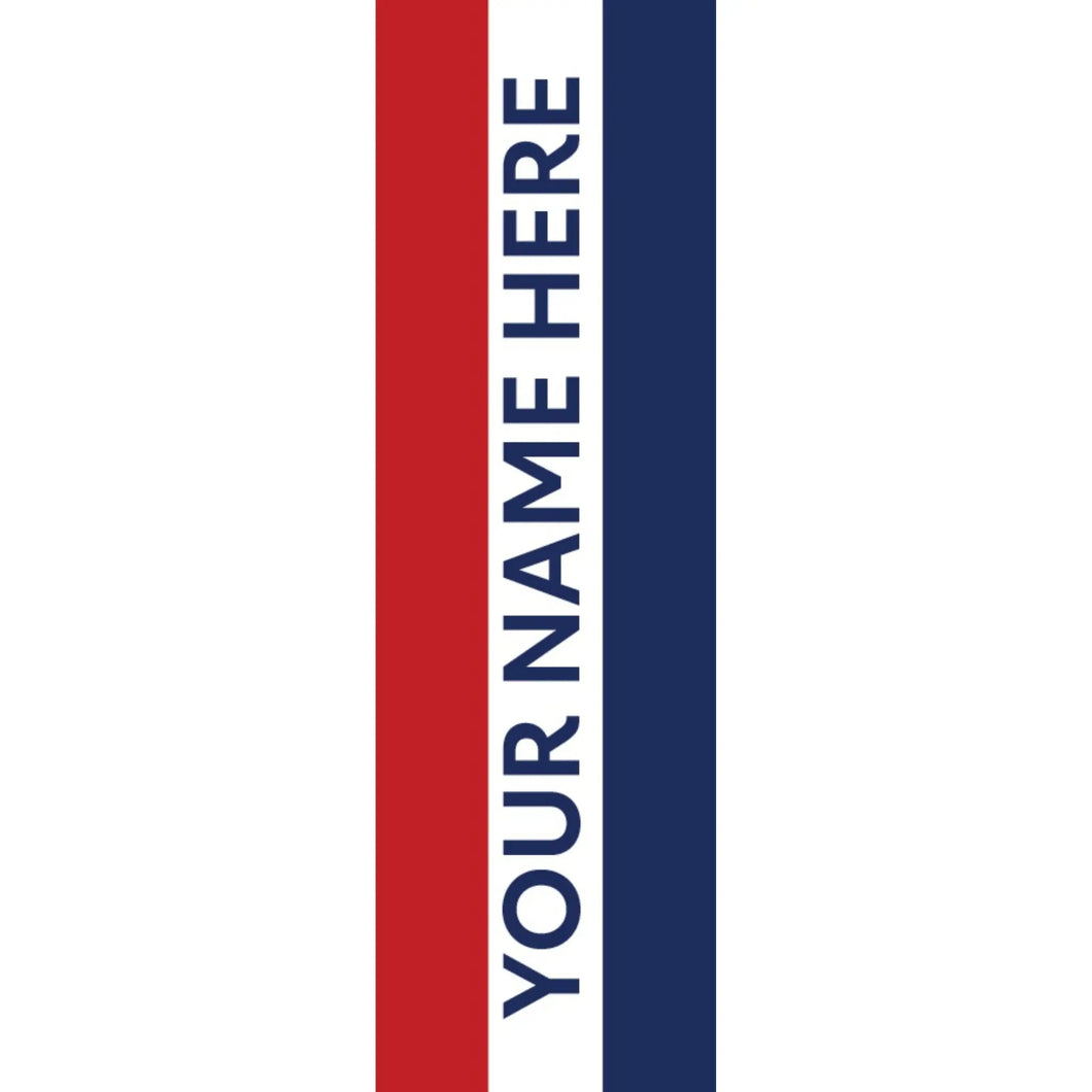 USA-011 USA Patriotic Pole Banner