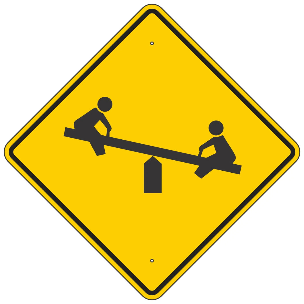 W15-1 Playground Sign