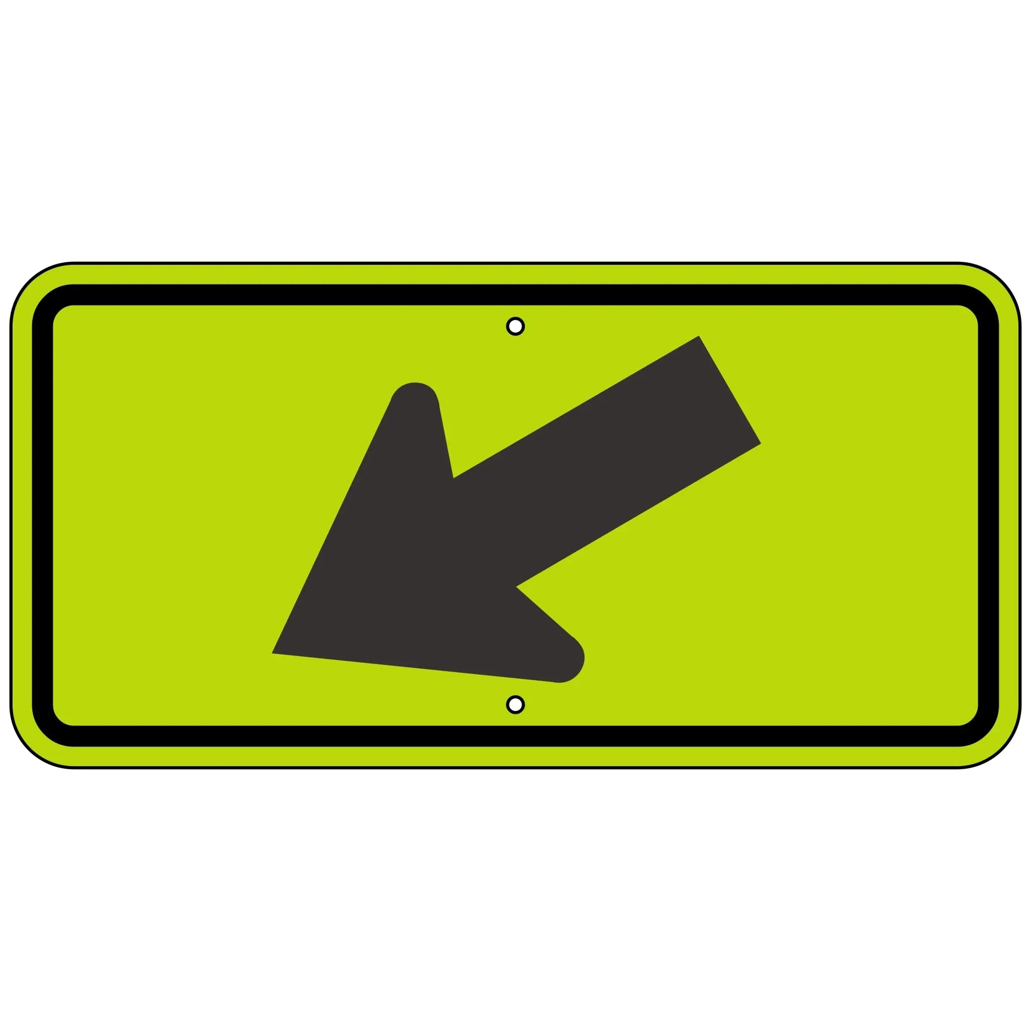 SignMission P-ARROW10-999742 10 x 30 in. Wide Mint Arrow Sign