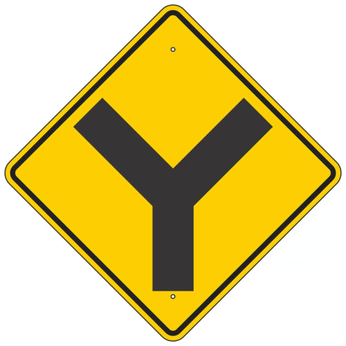 W2-5 Intersection Warning Sign