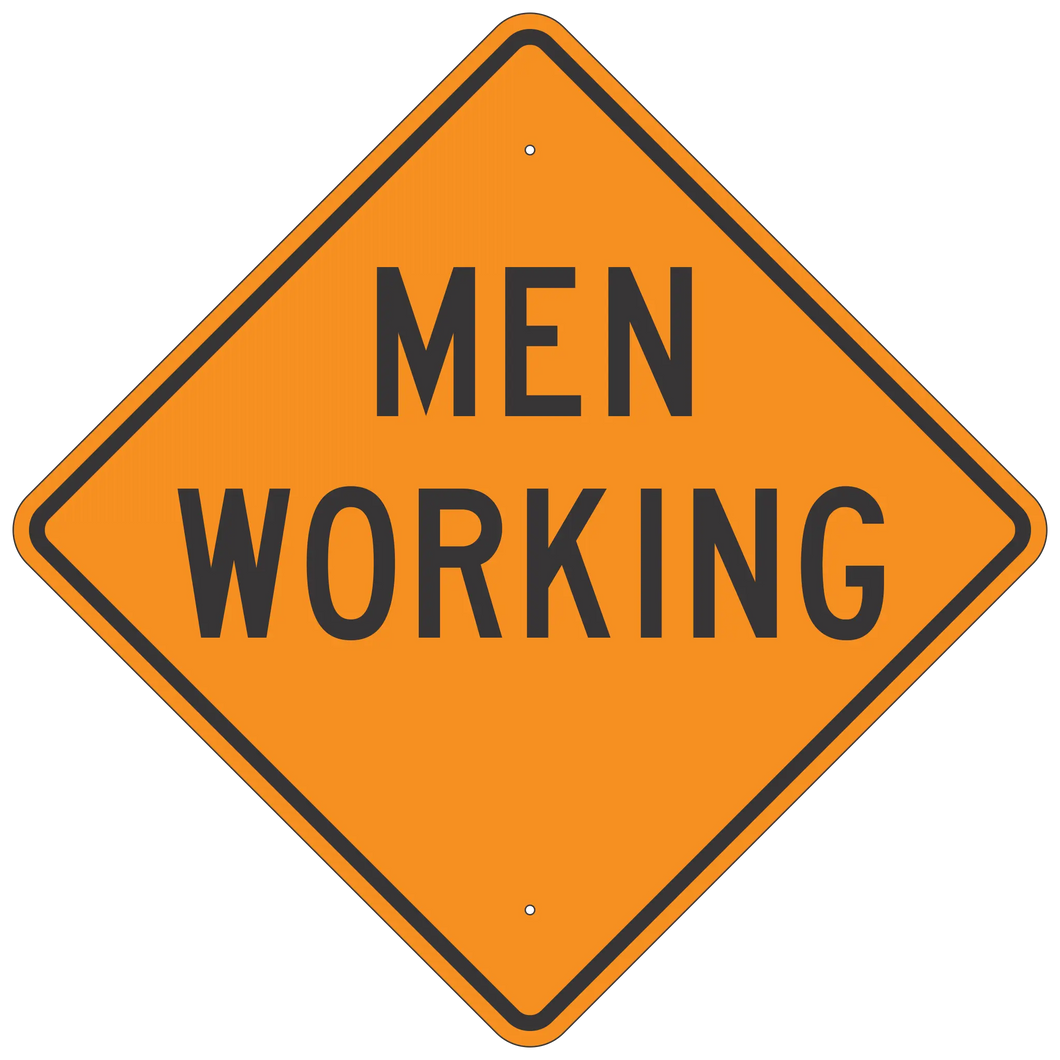 W21-1B Men Working Sign