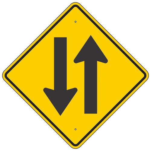 W6-3 Two-Way Traffic Sign 36