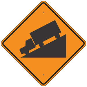 W7-1 Hill Sign
