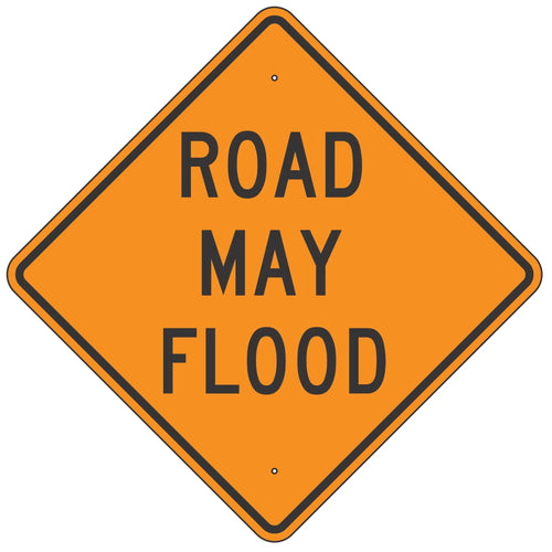 W8-18 Road May Flood Sign