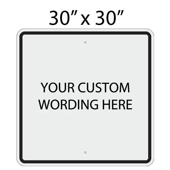 Create a Sign 30