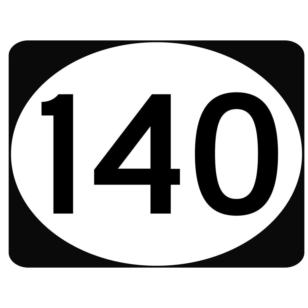 M1-5 State Route Sign (3 Digits) Sign – Evangeline Specialties