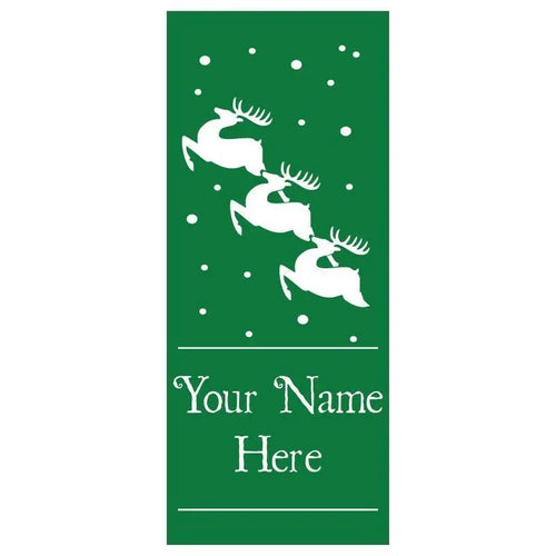 personalized Reindeer Banner