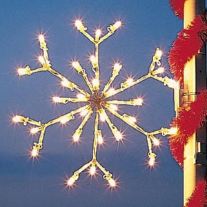 PMSFS3 3' Snowflake - Pole Mount Lighted Decoration