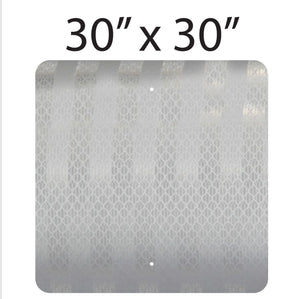 30" x 30" Alum. High Intensity Reflective Sign Blank 
