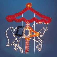 Load image into Gallery viewer, 7&#39; Single Horse Carousel Decoration