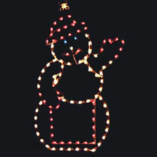 Load image into Gallery viewer, 7&#39; Mrs. Snowman Yard Decoration