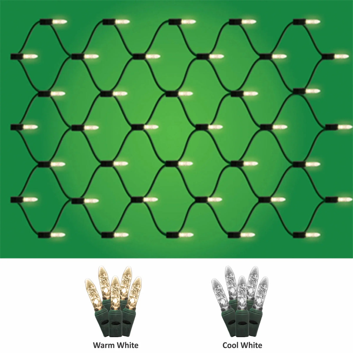 4'x6' LED 5mm Net Light Set | PK-12 - Christmas Lights – Evangeline ...