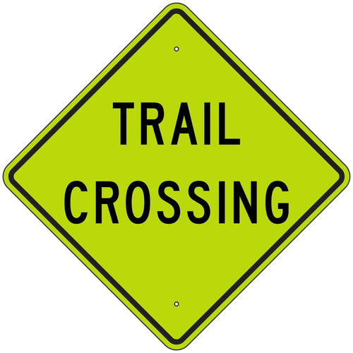 W11-15A Trail Crossing Sign