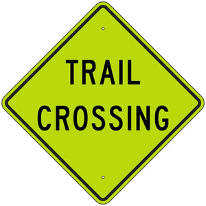W11-15A Trail Crossing Sign