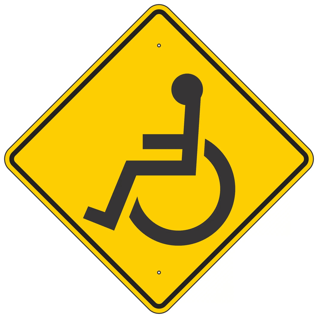W11-9 Handicapped Sign