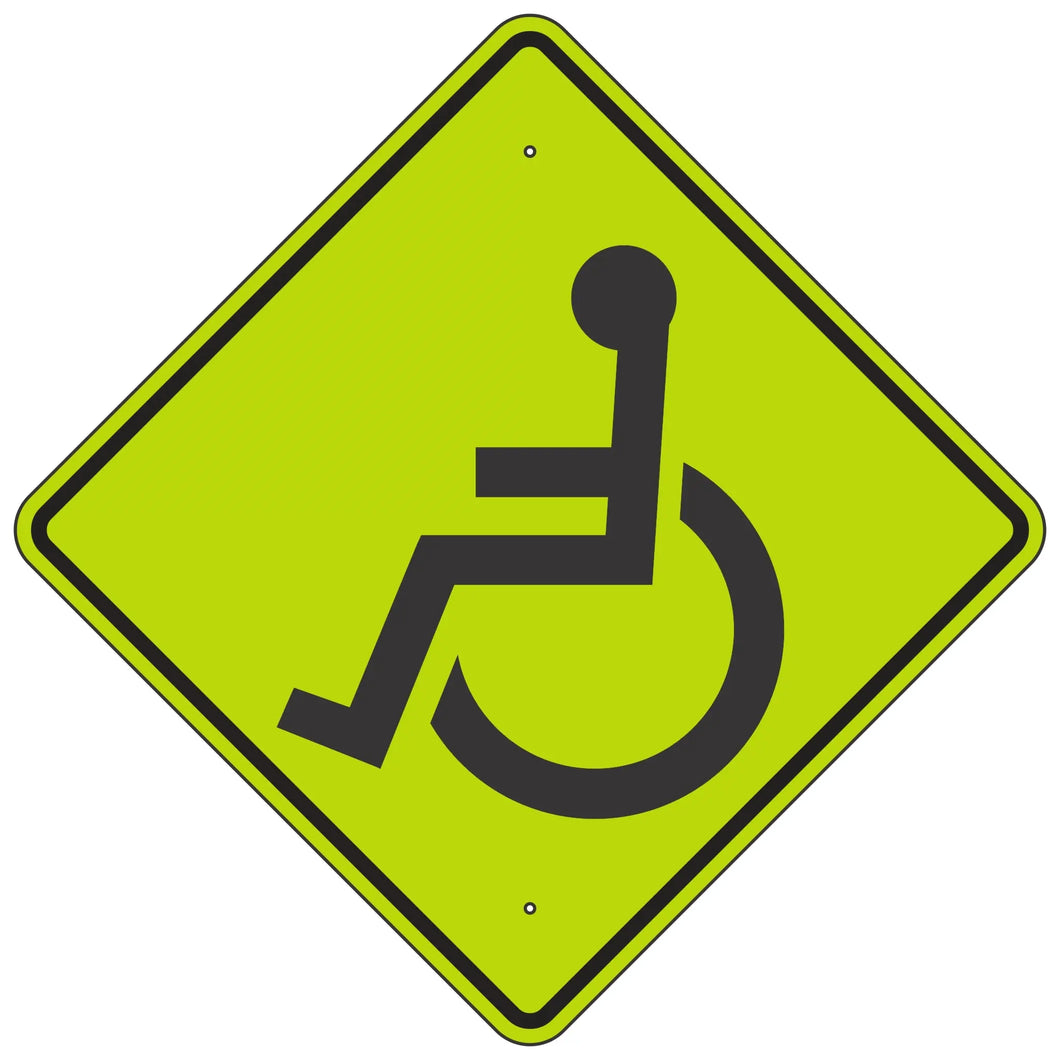 W11-9 Handicap Symbol Sign